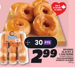 IGA COMPLIMENTS OLD-FASHIONED DONUTS GLAZED offer