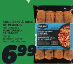 IGA FIELD ROAST PLANT-BASED SAUSAGES offer