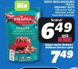 IGA PRANA ORGANIC NUTS offer