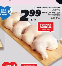 IGA FRESH CHICKEN LEGS offer