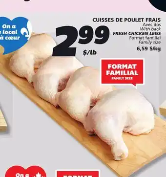 IGA FRESH CHICKEN LEGS offer