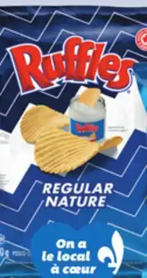 IGA RUFFLES CHIPS OR SNACKS offer