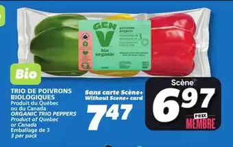 IGA ORGANIC TRIO PEPPERS offer