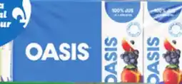 IGA OASIS FRUIT DRINK offer