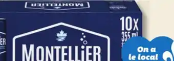 IGA MONTELLIER CARBONATED NATURAL SPRING WATER OR WATER-BASED SPARKLING DRINK offer