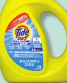 IGA TIDE LAUNDRY DETERGENT offer