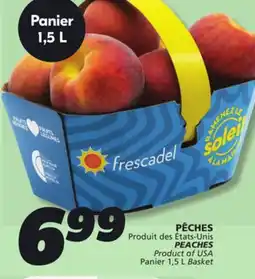 IGA PEACHES offer
