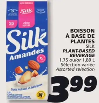 IGA SILK PLANT-BASED BEVERAGE offer