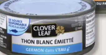 IGA CLOVER LEAF WHITE TUNA offer