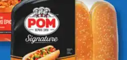IGA POM SIGNATURE HOT-DOG BUNS offer