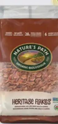 IGA NATURE'S PATH QI'A ORGANIC CEREAL OR GRANOLA offer