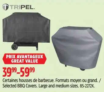 Canadian Tire Tripel Selected BBQ Covers offer
