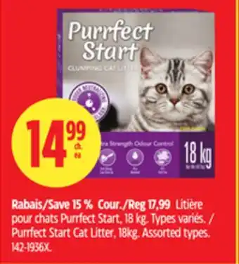 Canadian Tire Purrfect Start Cat Litter offer