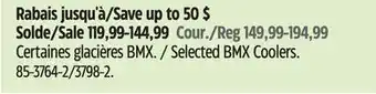 Canadian Tire Igloo Selected BMX Coolers offer
