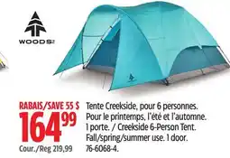 Canadian Tire Creekside 6-Person Tent offer