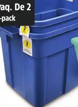 Canadian Tire Rubbermaid Roughneck Tote with Lid offer
