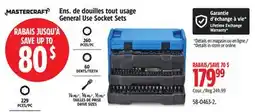 Canadian Tire Mastercraft Socket Set offer