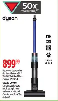 Canadian Tire WashG1 Wet Hard Floor Cleaner Dyson offer