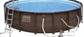 Canadian Tire Circular Pool with Rattan-Look Sides offer