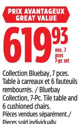 Canadian Tire Bluebay Collection, 7-Pc offer