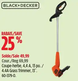 Canadian Tire Black+Decker 4.4A Grass Trimmer offer
