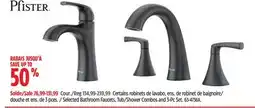 Canadian Tire Selected Bathroom Faucets` offer