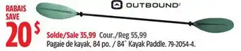 Canadian Tire OUTBOUND 84˝ Kayak Paddle offer