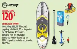 Canadian Tire Zray D1 10´ Inflatable Stand-Up Paddle Board offer