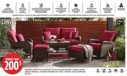 Canadian Tire Rosedale Conversation Set offer