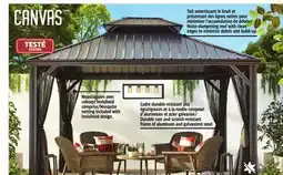 Canadian Tire Skyline Hard-Top Gazebo with Netting offer
