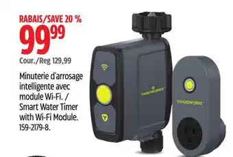 Canadian Tire Yardworks Smart Water Timer with Wi-Fi Module offer