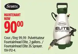 Canadian Tire Scotts Fountainhead Elite 2G Sprayer offer