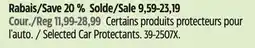 Canadian Tire Armor All Selected Car Protectants offer