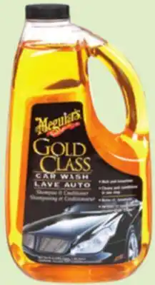 Canadian Tire Meguiar's Gold Class Car Wash offer