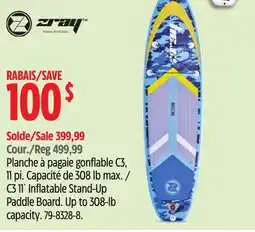 Canadian Tire Zray C3 11´ Inflatable Stand-Up Paddle Board offer