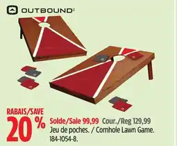 Canadian Tire Cornhole Lawn Game offer