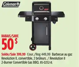 Canadian Tire Coleman Revolution II 2-Burner Convertible Gas BBQ offer