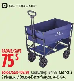 Canadian Tire Outbound Double-Decker Wagon offer