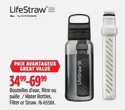 Canadian Tire Lifestraw Water Bottles, Filter or Straw offer