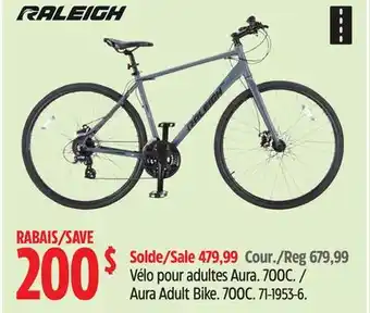 Canadian Tire Raleigh Aura Adult Bike offer