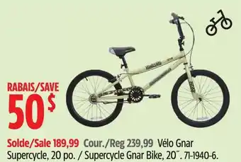 Canadian Tire Supercycle Gnar Bike, 20˝ offer