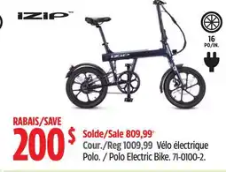 Canadian Tire Polo Electric Bike offer