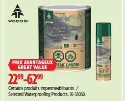 Canadian Tire Woods Selected Waterproofing Products offer