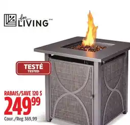 Canadian Tire For Living Bluebay Outdoor Fire Table offer