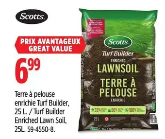 Canadian Tire Turf Builder Enriched Lawn Soil offer