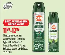 Canadian Tire OFF! Insect Repellent Spray offer