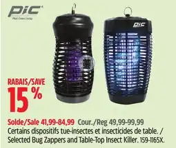 Canadian Tire Pic Selected Bug Zappers and Table-Top Insect Killer offer