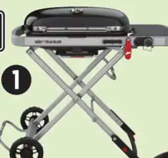 Canadian Tire Traveler Grill with Folding Cart Stand offer