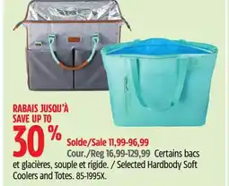 Canadian Tire Selected Hardbody Soft Coolers and Totes offer