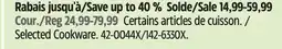 Canadian Tire Selected Cookware offer